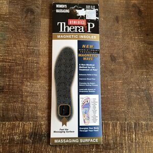 NEW Homedics Thera P MAGNETIC Massaging Insoles - Women's Size 5-10
